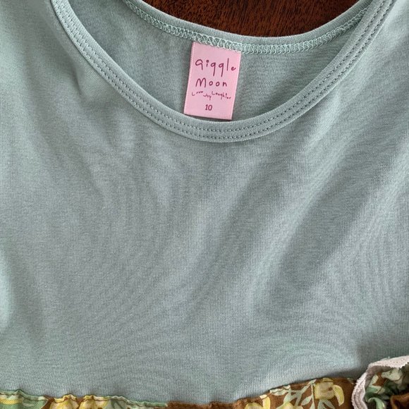 Giggle Moon Girls Dress/Leggings Set- 10 - Picture 3 of 7